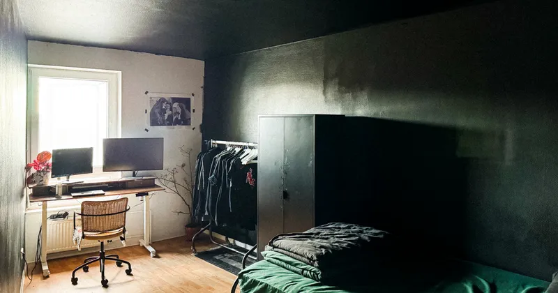 Möbliertes WG-Zimmer (23m²) mit Fernsehturm-Blick & Balkon in Gesundbrunnen — photo 1